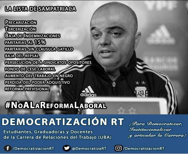 Que el mundial no te distraiga. #NoALaReformaLaboral