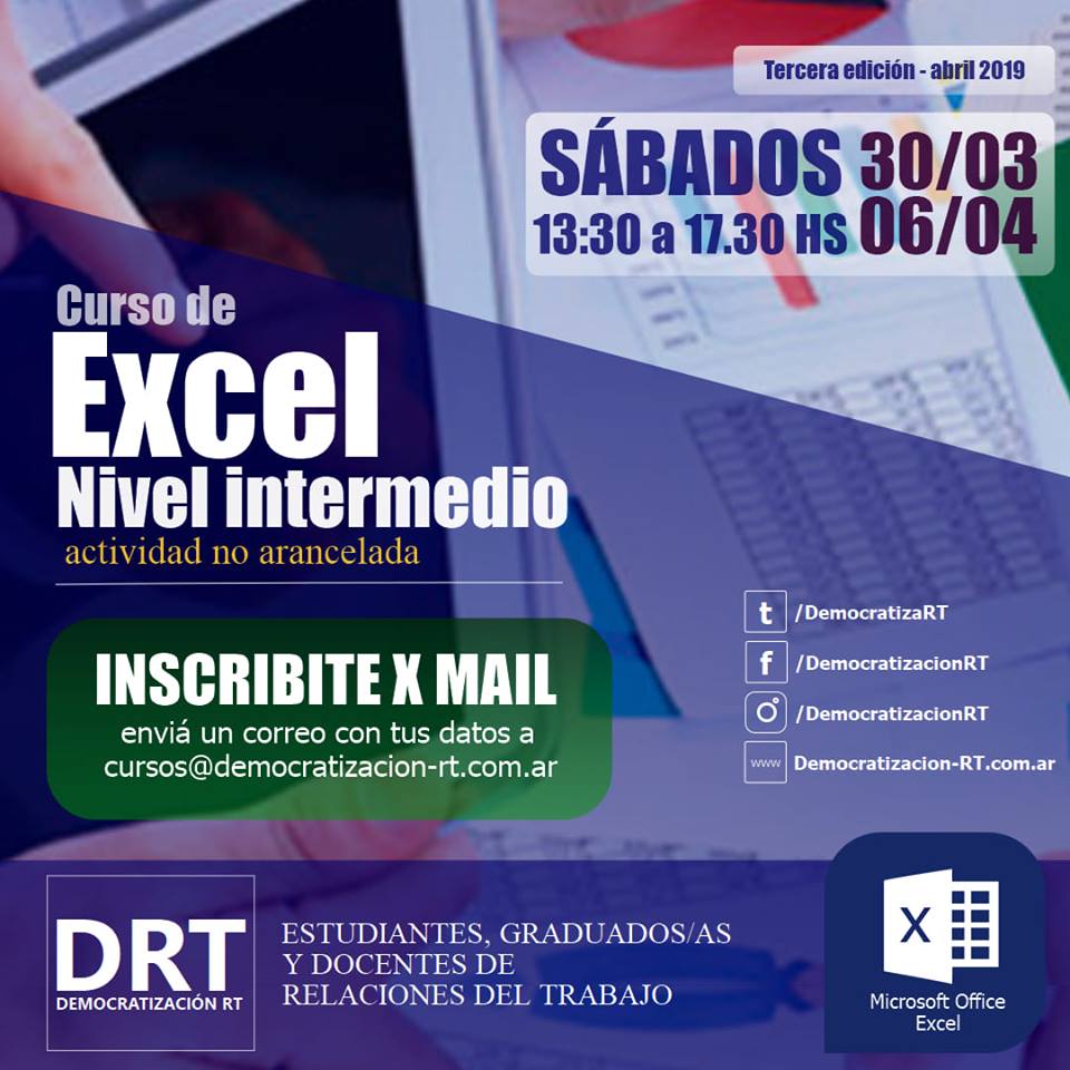 📊 Curso de Excel intermedio – 3ra edición