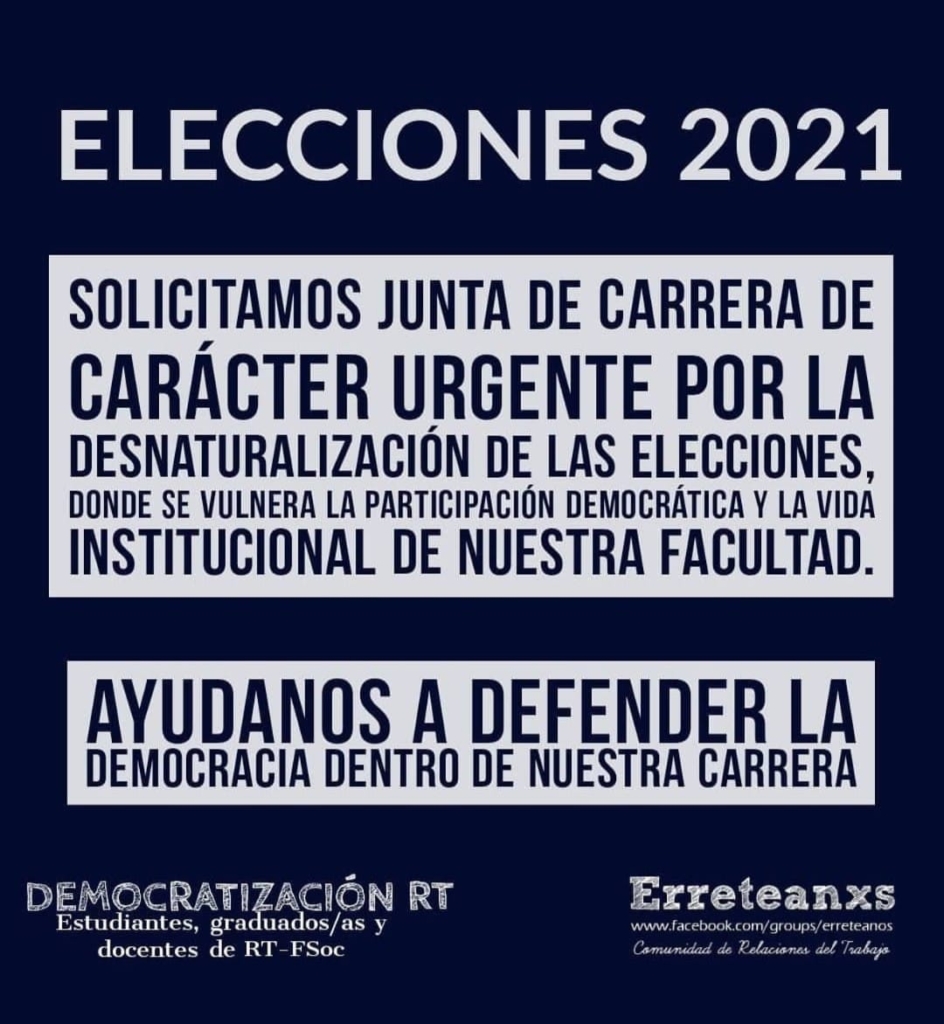 Elecciones Fsoc 2021