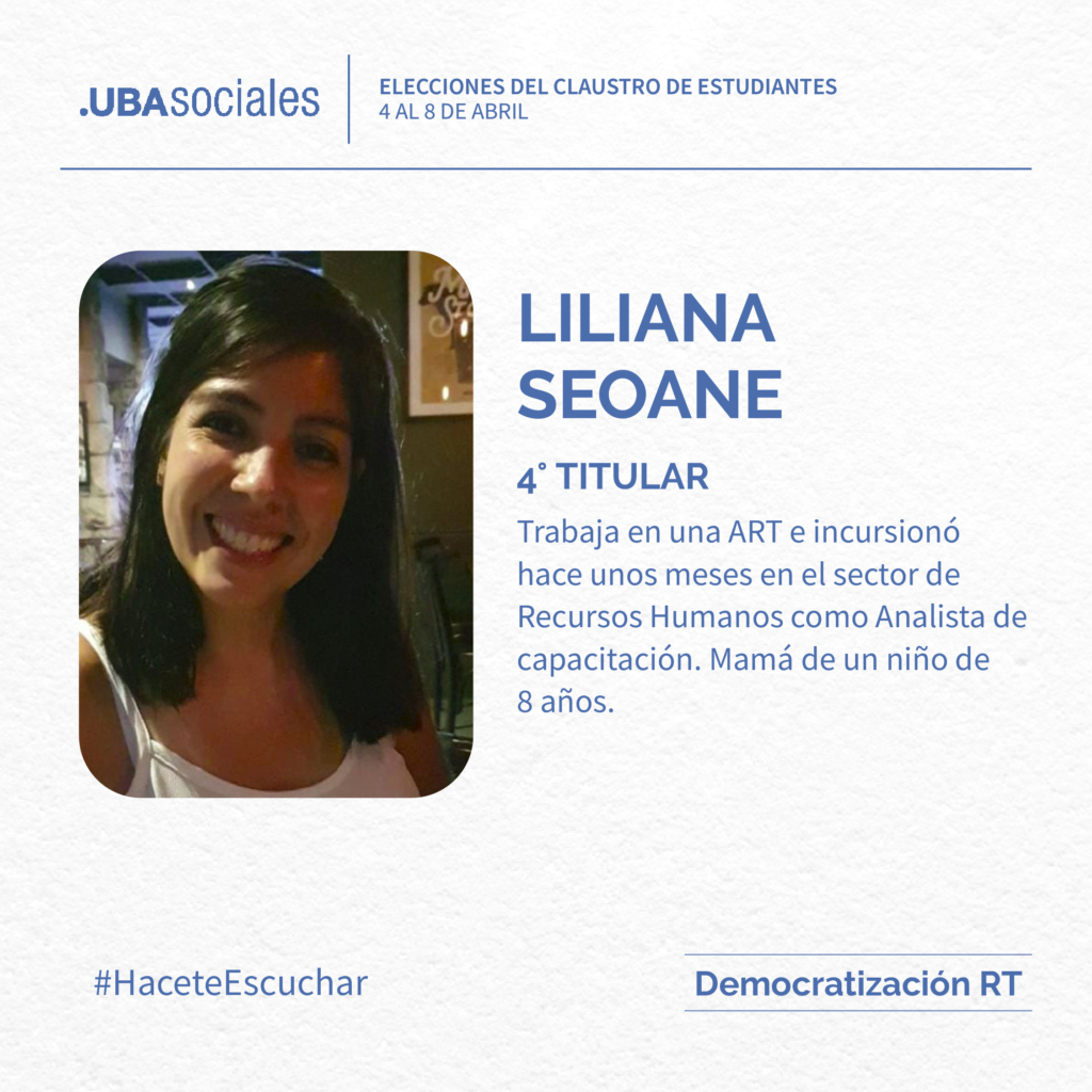 Lilina Seoane | HaceteEscuchar | Votá DRT