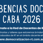 Incumbencias docentes en Relaciones del Trabajo – 2026