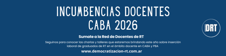 Incumbencias docentes en Relaciones del Trabajo – 2026
