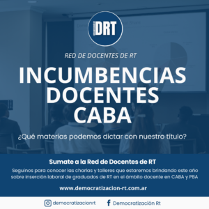 Incumbencias Docentes 2025