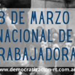 8M: Día Internacional de la Mujer Trabajadora