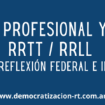 La inserción profesional y docente en RRTT-RRLL